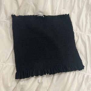Black tube top